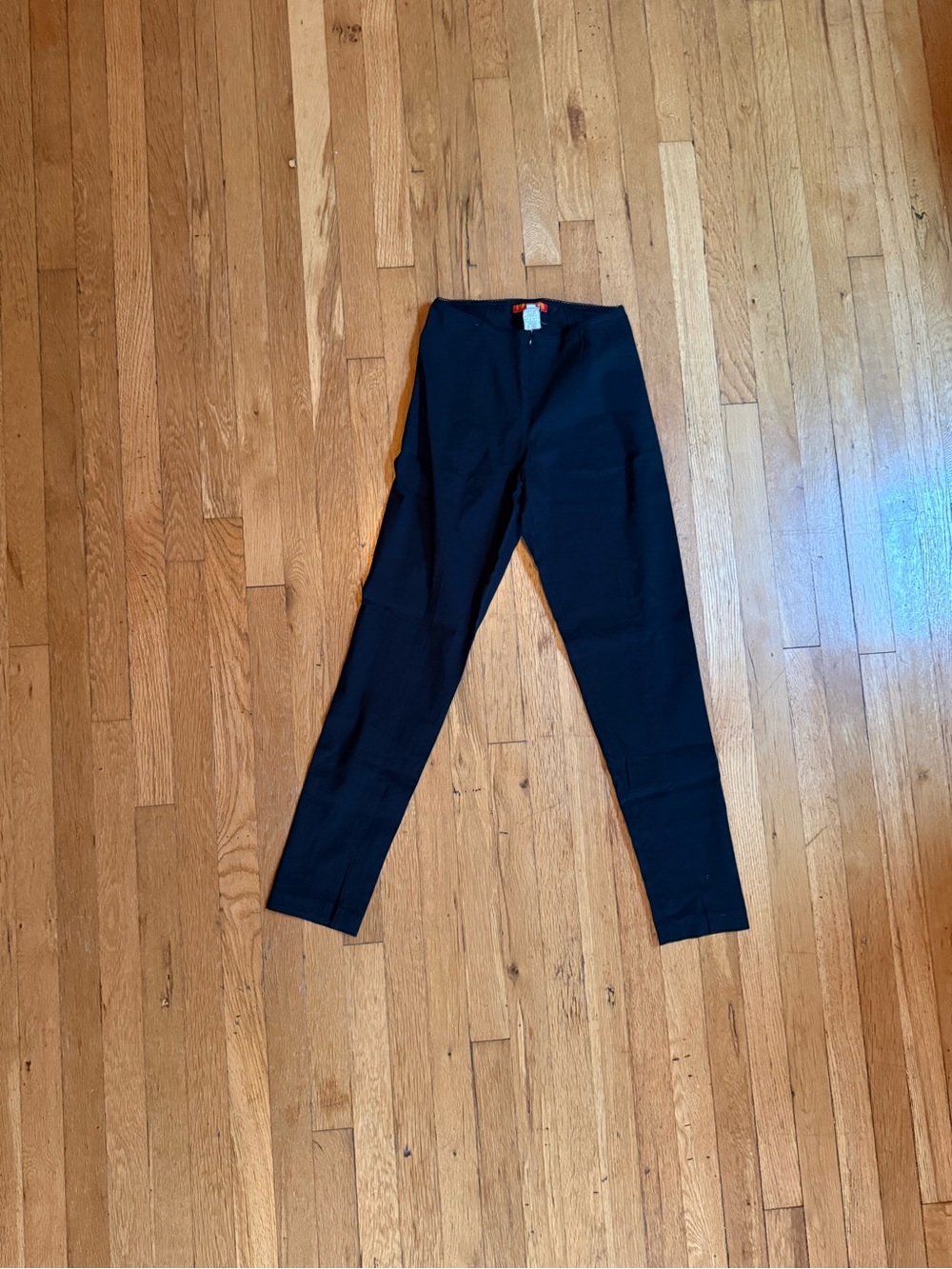 Black Stretch Slim Dress Pants